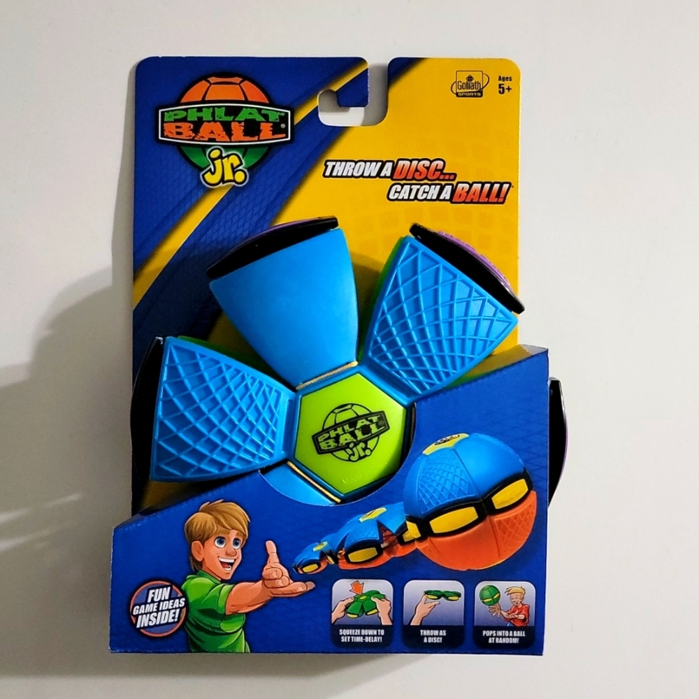 Phlat Ball Jr. "Throw As A Disc...Catch As A Ball.